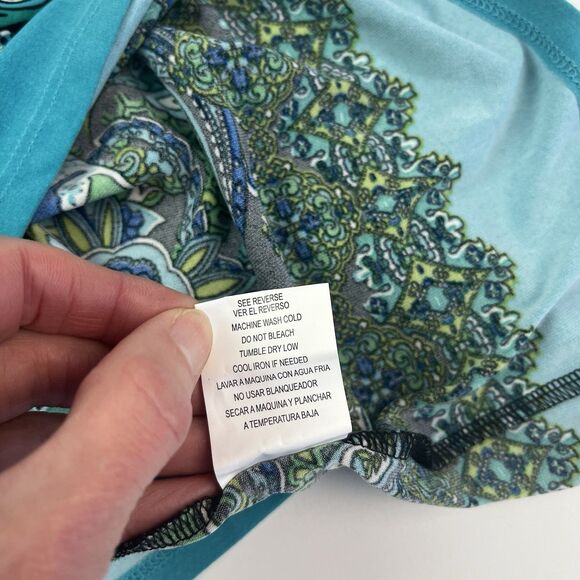 City Triangles Y2K babydoll Mini Dress S Floral Paisley Milkmaid Fairy Grunge - Picture 11 of 11